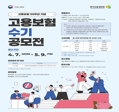 고용보험 30주년 기념 수기공모전