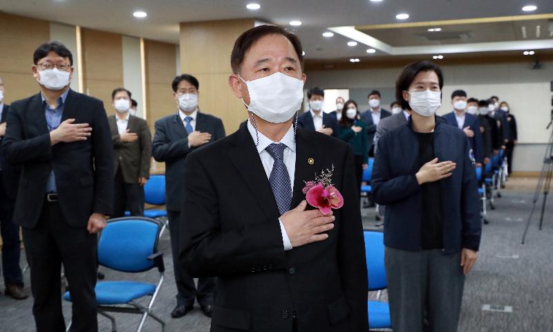 제8대 고용노동부 차관 취임식
