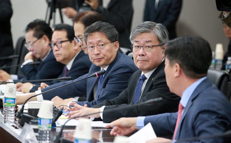 중소기업 기업인들과 간담회