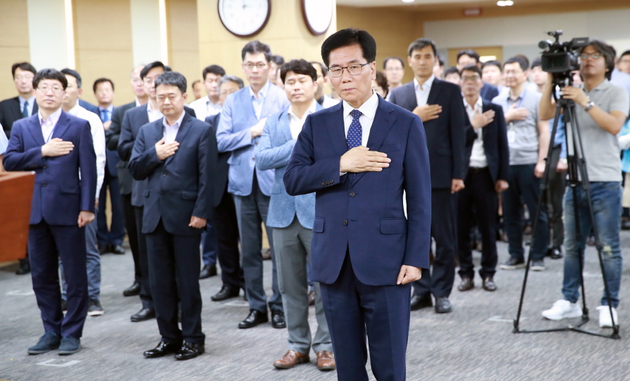 이성기 고용부 차관 취임식