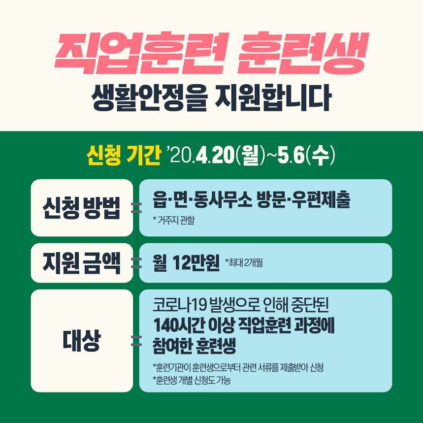 지역고용대응 특별지원사업(세종)