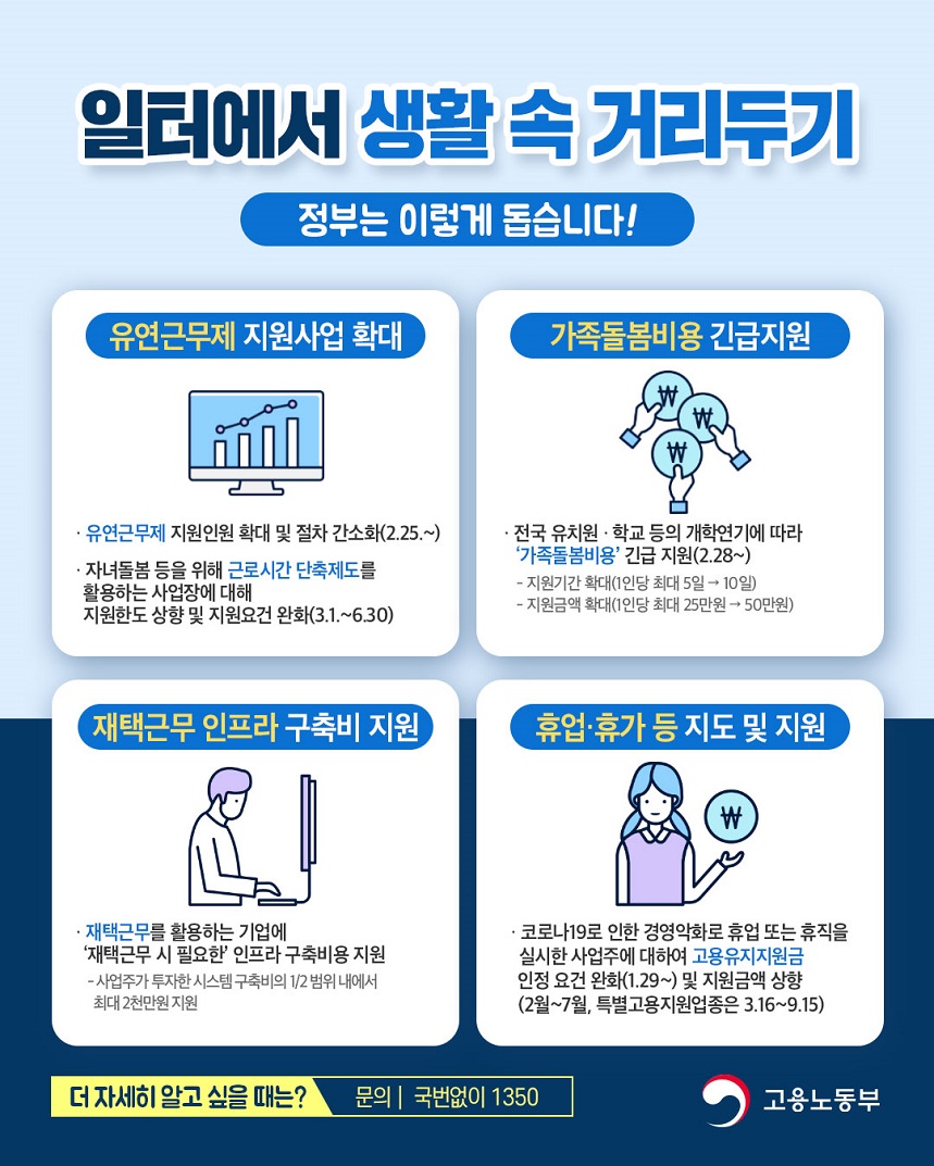 사업장에서의 생활방역