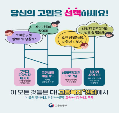 고용복지+센터 홍보