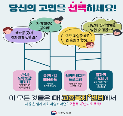 부산고용복지+센터로 똑똑!