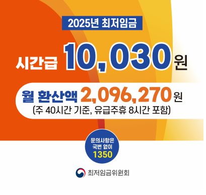 2025 최저임금